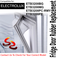 ELECTROLUX Refrigerator Fridge Door Seal Gasket Rubber Replacement ETB3200BG ETB3200MG ETB3200PC-RMY