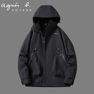 Agnes b VOYAGE/Yanisbi Travel Series 2025 Autumn Winter New Style Men Women Style Couple Style Windp