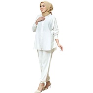 Evelyn Set Off White