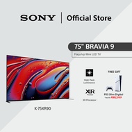 Sony 75" BRAVIA 9 | Flasgship Mini LED | QLED | XR Processor | 4K Ultra HD | 120Hz | Smart TV (Googl