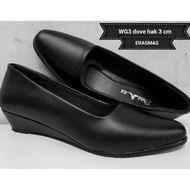 Ready Stok Sepatu Dinas Wedges Psk Psh Persit Jala Pia Bhayangkari