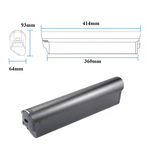 Touroll J1 ST Trekk Ebike Battery 36V 10.4Ah 13Ah 15Ah 17.5Ah for Eskute C100 Step-Through Ebike Ebi