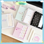 ZMONH Cartoon Photo Booth Album For 40 Pcs 2x6 Inch Photo Strips Bookmark 20 Pcs 4x6 4R Photo Holder