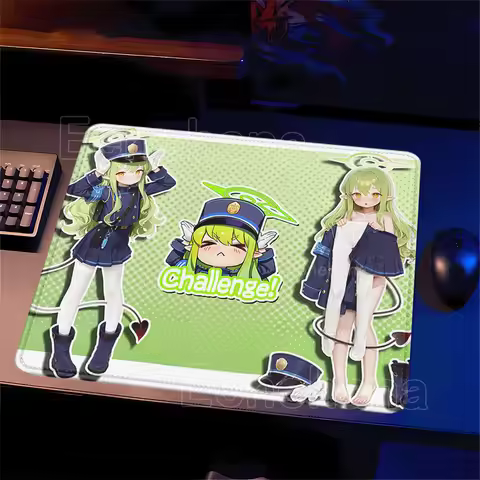 small Mouse Pad Blue Archive Aris‌ nozomi hikari Small size Desk Mat offices accessories HD Printing