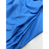 Thick cobalt blue fabric