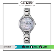 CITIZEN Eco-Drive EW2560-86D Super-Titanium Lady Watch ( นาฬิกาผู้หญิงพลังงานแสง )