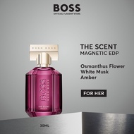 น้ำหอมผู้หญิง BOSS The Scent Magnetic For Her Eau De Parfum - Osmanthus & Musk - Ambery Musky EDP Pe