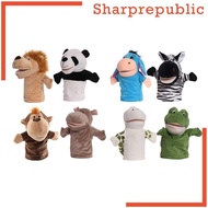 [Sharprepublic] Animal Hand Puppets with Movable Mouth, Kids Puppets Educational Toys for Telling Play Ages 2+ Kids