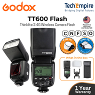 GODOX TT600 TT600S 2.4GHz HSS Wireless Speedlite Camera Flash with X2T Trigger for SONY/CANON/FUJIFI