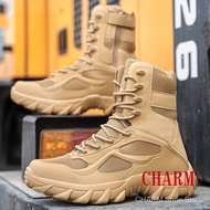 [100% high quality] 【ready stock 】 511 original tactical boots large size39-48 men's waterproof combat boots outdoor hiking shoes SWAT boot shoes soldier 0KBN