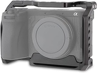 Leftfoto A6700 Camera Cage with Arca Base & Integrated Quick Release Plate for Sony a6700 - Durable 