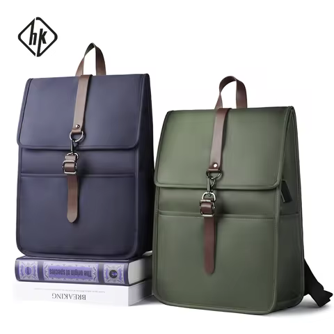HK New Women's Backpack Waterproof College Laptop Backpack Large Fashion School Bag For Teenagers Gi