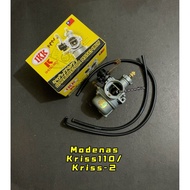 Modenas Kriss110 KRISS-2 KRISS2 Carburetor Assembly - IKK