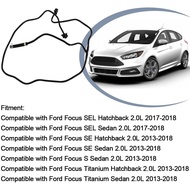 Radiator Reservoir Hose compatible with 2012-2018 Ford Focus 2.0L L4 Engine Coolant Reservoir Hose r