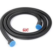 HITAM 1.2m Black Shower Hose - Flexible Toilet Bidet Hose - Black 6PY KC Super Shower Hose