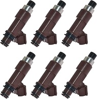 Fuel Injector 6PCS 16611-AA700 Compatible with 2006-2007 Subaru B9 Tribeca 3.0L H6