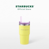 Starbucks Stainless Steel STANLEY Lime Purple Cold Cup 20oz