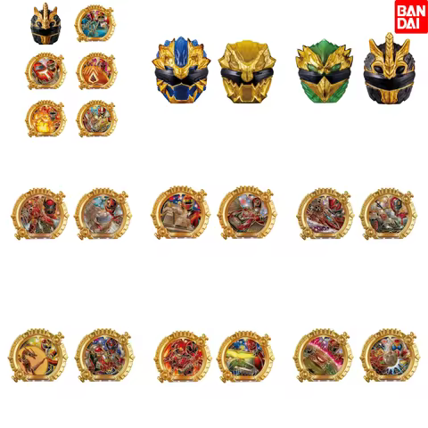 Bandai Original No.1 Sentai Gozyuger Complete Series Dx Transformation Ring Set Taiyo Sentai Sun Vul