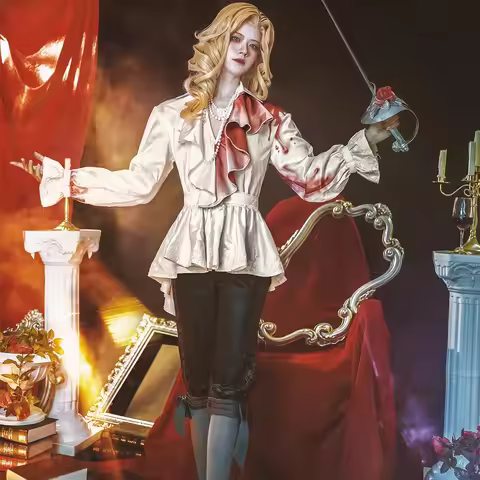 Joseph Desaulniers Cosplay Costume Game Identity V Photographer Hangover Skin Cosplay Outfits Party 