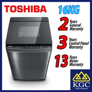 (Free Shipping) Toshiba 16KG Washer AW-DG1700WM(SS) SDD-Inverter Fully Automatic Washing Machine MES