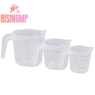 [risingmpS] High quality plastic measuring jug large capacity scale cup 250/500/1000ml