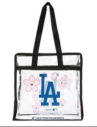 Takashi Murakami + MLB Tote Bag村上隆透明曬娃包道奇托特包手提包