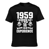 Made In 1959 62Th Birthday Awesome Husband Men's Cotton T-Shirts
