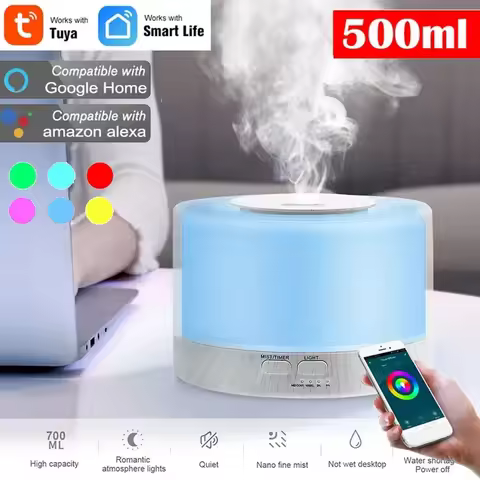 Electric Smell Distributor Humidifier Essential Oil Air Car Ionizer Bedroom Umidificator Environment
