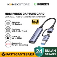 UGREEN Video Capture Card HDMI HD 4K 60Hz Mac Windows Android