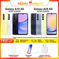 Samsung Galaxy A14 / A24 4G / Galaxy A15 4G / Galaxy A25 5G | Original Malaysia Full Set Smartphone