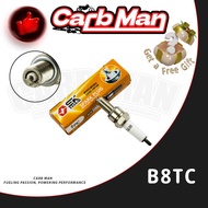 5pcs B8TC Spark Plug For Tmx 150 Supremo, Beat Fi Aerox Nmax Sniper Sz16 Fz16 Aerox155 Click Xrm125 