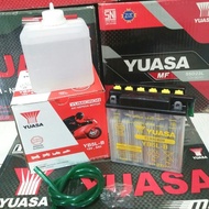 AKI MOTOR HONDA SUPRA LAMA ASTREA GRAND FIT X FIT S YUASA YB5LB BASAH PART ORI BERKUALITAS