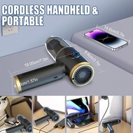 Máy hút bụi cầm tay không dây, Pin'sạc USB Lithium-Ion 3000mAh 2S 7.4V, Sạc nhanh, Không dây, Máy hú