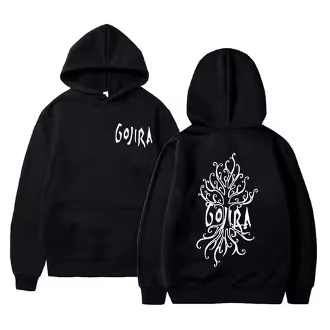 French Metal Band Gojira The Link Alive Music Album Cover Do Fabric Street Hoodie Skating Running Sw