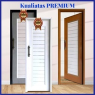 Pintu Kamar Mandi PVC Tebal Full Panel Minimalis Dan Modern TERLENGKAP