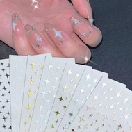 STICKER NAIL ART SPARK METALIC STICKER NAIL NAIL