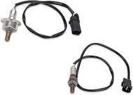 JDMON 2PCS Oxygen O2 Sensor Upstream Downstream Replacement for 2010-2016 Hyundai Santa Fe, Sonata, 