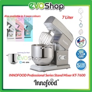 INNOFOOD Professional Series Heavy Duty Stand Mixer 7.0 Liter B7 KT-7600 2kg Dough Pengadun