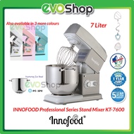 INNOFOOD Professional Series Heavy Duty Stand Mixer 7.0 Liter B7 KT-7600 2kg Dough Pengadun