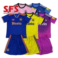 【SFS】 2025-26 Newcastle Jersey Football Soccer Jersey Kid and Adult  Kit（Top+shorts）