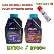‼️FREEGIFT‼️ 100% ORIGINA DASHOIL 1 LITER ESTER E700 E700+ E900 + 4T Fully 100% Synthetic Race 10W-5