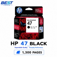 BEST TONER HP 47 Black Compatible Ink Cartridge Replacement For HP DeskJet Ink Advantage Ultra 4825 