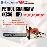 KABA  12" 25.4cc/ 16" 37.2cc/ 18" 58cc/ 20" 58cc Heavy Duty Chainsaw Petrol 2-Stroke Chainsaw 58cc