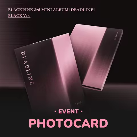 BLACKPINK 3rd MINI ALBUM [DEADLINE] BLACK Ver.