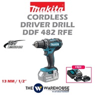 Makita DDF482 Cordless Driver Drill DDF482RFE DDF482Z
