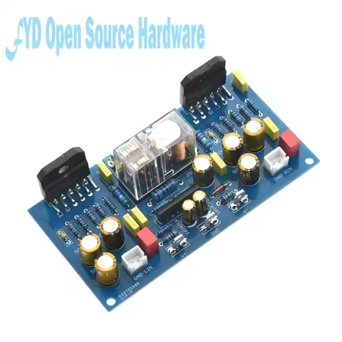 LM3886 dual channel with horn protection power amplifier board parts/finished PCB empty board