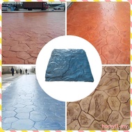 [HomylaeMY] Concrete Stamping Tool Paving Pattern Maker Rock Texture Casting Mould Seamless