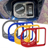 Honda PCX150/125 ADV150 Modified Electric Door Lock Cover Key Switch Protection Decorative Accessories