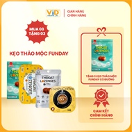 [BUY 3 GET 3 FREE] FUNDAY HERBAL CANDY WITHOUT SUGAR, ORIGINAL, COFFEE _ soothes coughs, itchy throa