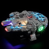 LED Light Kit for Lego 75375 Millennium Falcon Set, Compatible with Lego 75375 Building Blocks Model